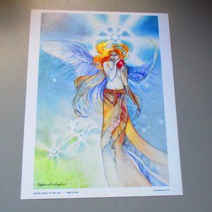 Angel of Dawn Art Print Stephanie Pui-Mun Law